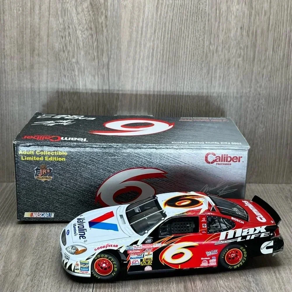 2000 Team Caliber JR's #6 Mark Martin Eagle One Ford Taurus Ltd Ed Diecast 1:24